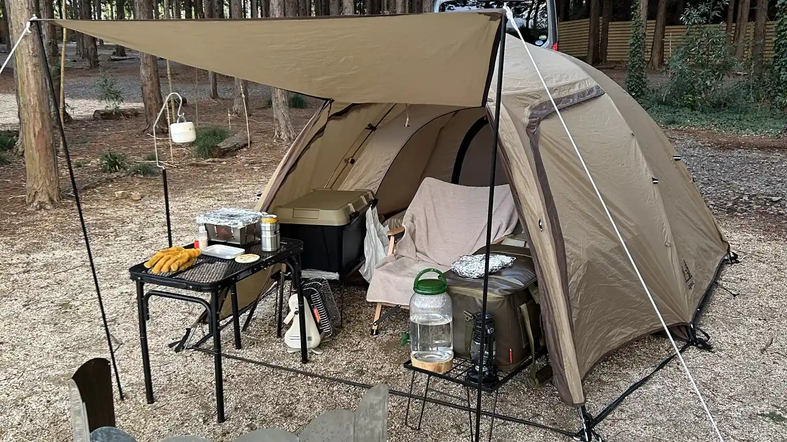 【リピート】ワラサンキャンプサイトで女子ソロキャンプ